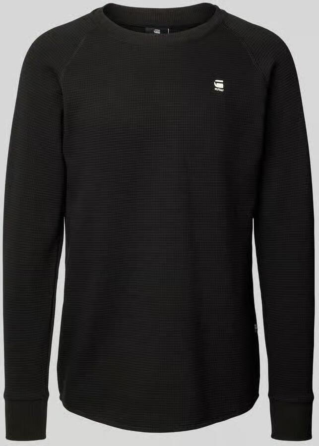 G-Star Raw Shirt met lange mouwen met labeldetail model 'Jirgi'