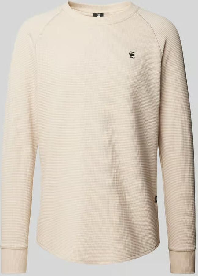 G-Star Raw Shirt met lange mouwen met labeldetail model 'Jirgi'