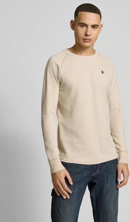 G-Star Raw Shirt met lange mouwen met labeldetail model 'Jirgi' - Foto 8