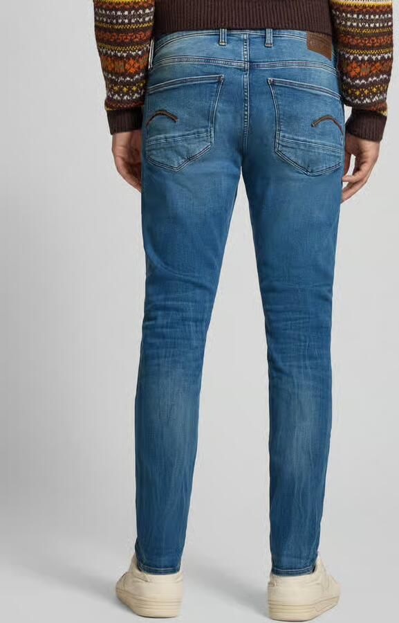 G-Star Raw slim fit jeans in 5-pocketmodel model 'REVEND' - Foto 14