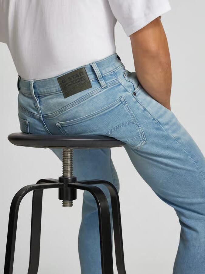G-Star RAW Slim fit jeans 3301 Slim met mooie wassing en elastaan - Foto 19
