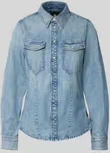 G-Star Raw Slim fit jeansblouse met borstzakken - Foto 5