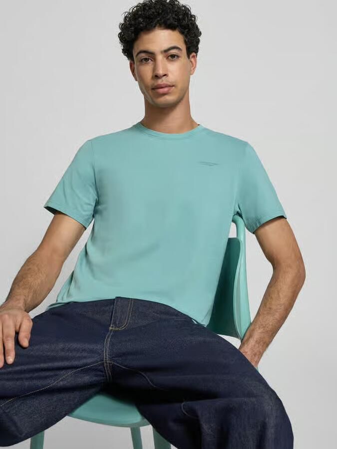 G-Star Raw Slim fit T-shirt met logostitching - Foto 2