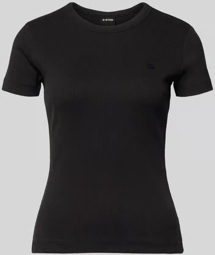 G-Star Raw Slim fit T-shirt met logostitching