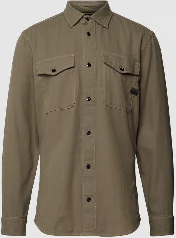 G-Star Raw Slim fit vrijetijdsoverhemd met borstzakken - Foto 11