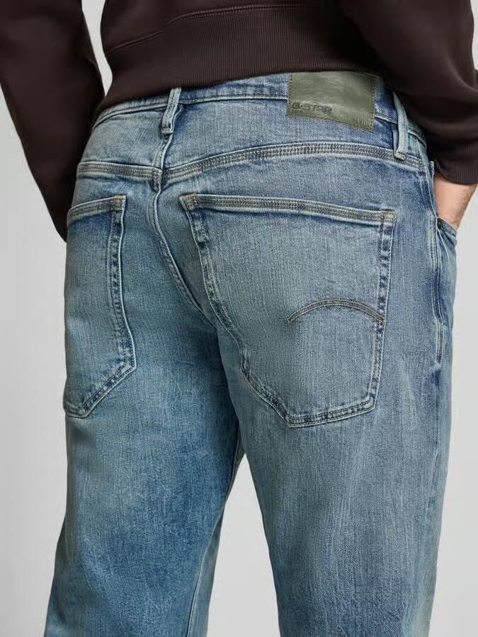 G-Star Raw Slim tapered fit jeans met steekzakken model 'Streem' - Foto 12