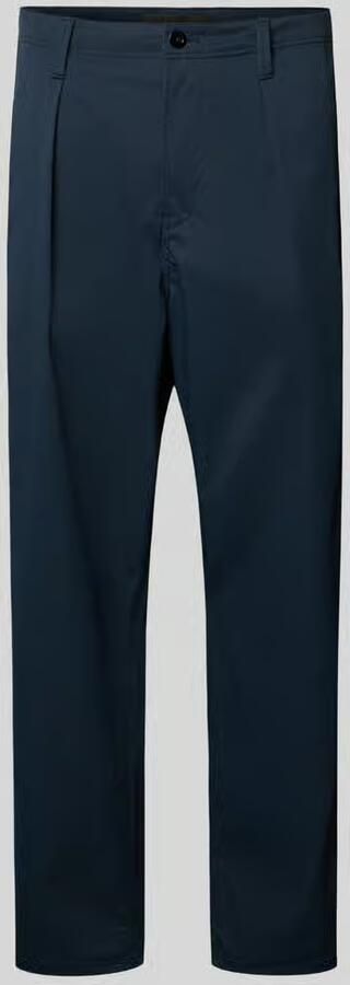 G-Star Raw Straight fit chino met bandplooien