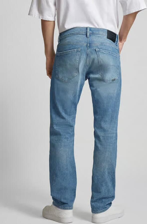 G-Star Raw Straight fit jeans met labelpatch model 'Mosa' - Foto 15