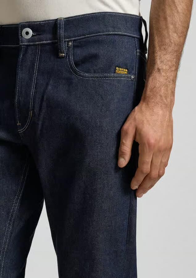 G-Star Raw Straight fit jeans met steekzakken model 'Mosa' - Foto 5