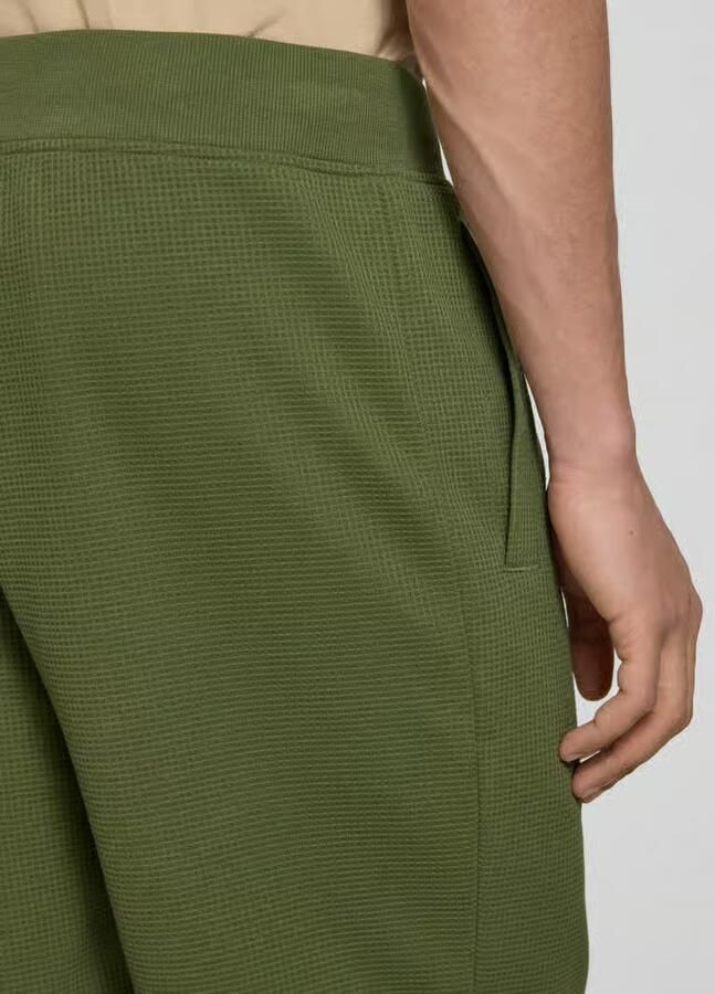 G-STAR RAW Heren Broeken Structured Jersey Short Olijf - Foto 9