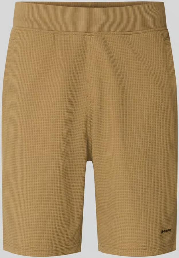 G-Star Raw straight fit short met structuurpatroon - Foto 5