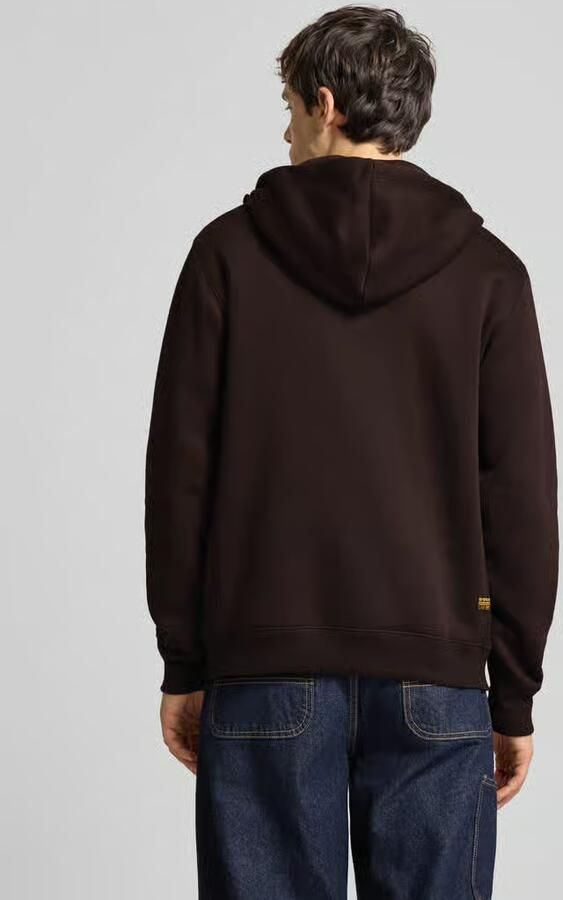 G-Star RAW Premium Core Hoodie Met Rits Bruin Heren - Foto 2
