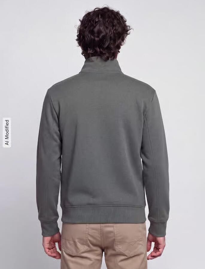 G-Star RAW Sweatvest met logoborduursel op borsthoogte - Foto 4