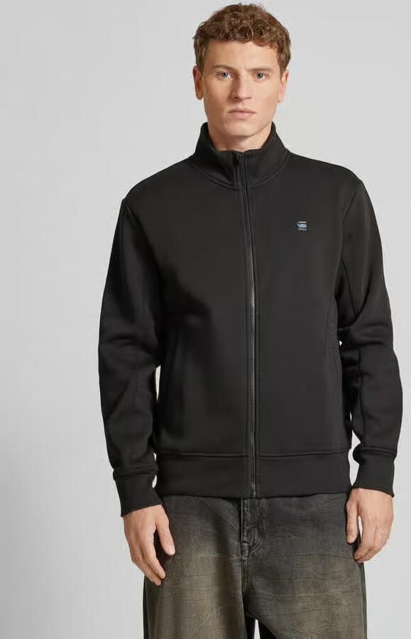 G-Star RAW Sweatvest met logoborduursel op borsthoogte - Foto 9