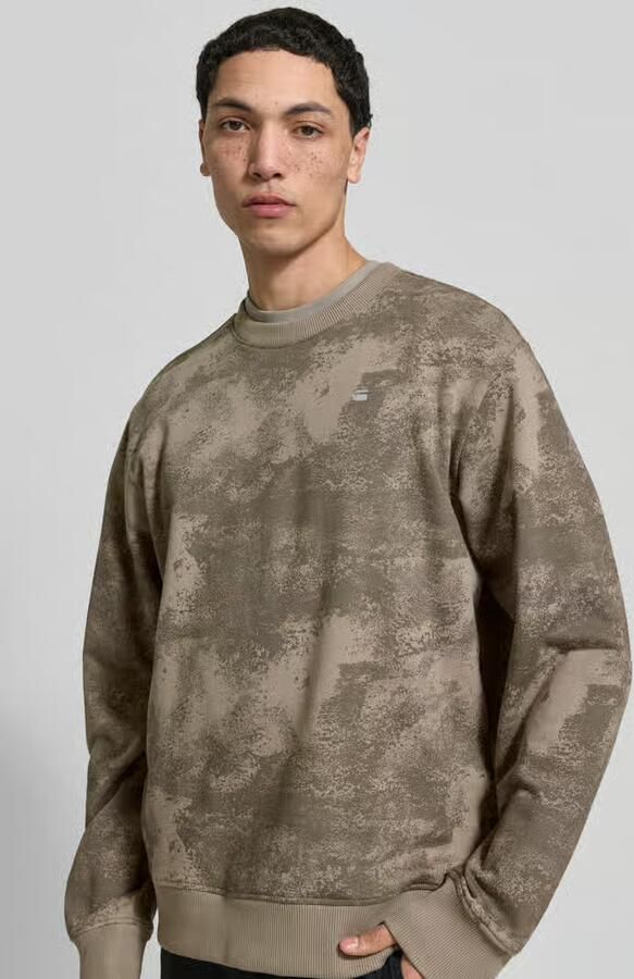 G-Star Raw Sweatshirt in All-over look met Ronde hals - Foto 2