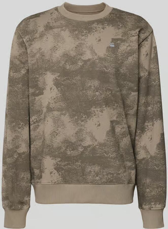 G-Star Raw Sweatshirt in All-over look met Ronde hals - Foto 3