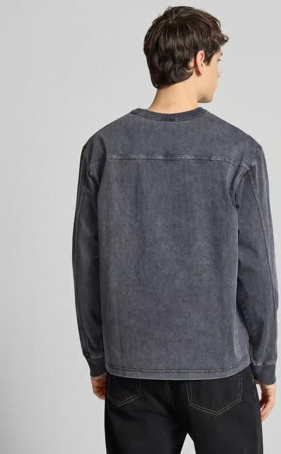 G-Star Raw Sweatshirt met geribde boorden - Foto 3