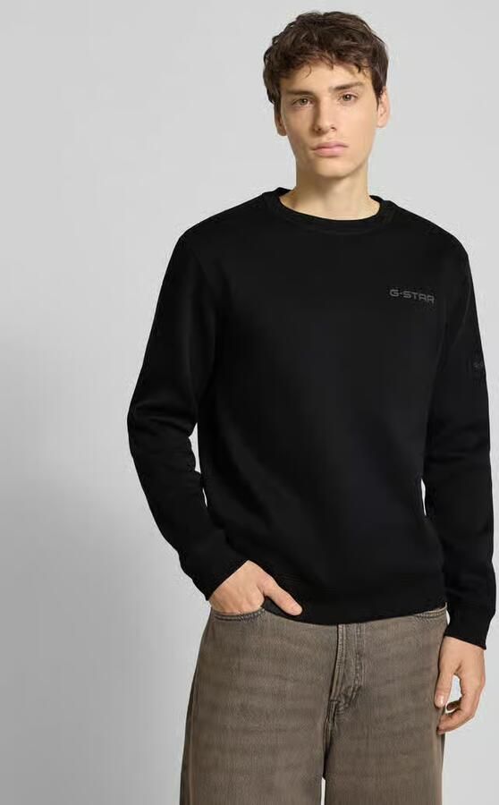 G-Star Raw Sweatshirt met labelprint - Foto 2