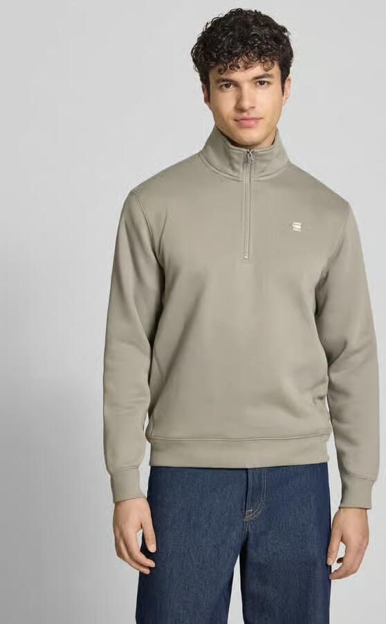 G-Star Raw sweatshirt met opstaande kraag en ritssluiting - Foto 5