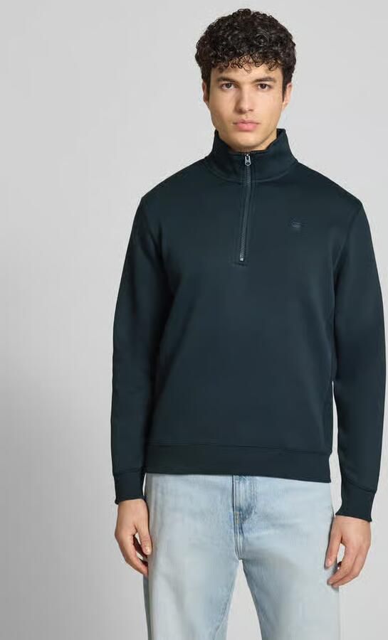 G-STAR RAW Heren Truien & Vesten Premium Core Half Zip R Sw L\s Donkerblauw - Foto 13