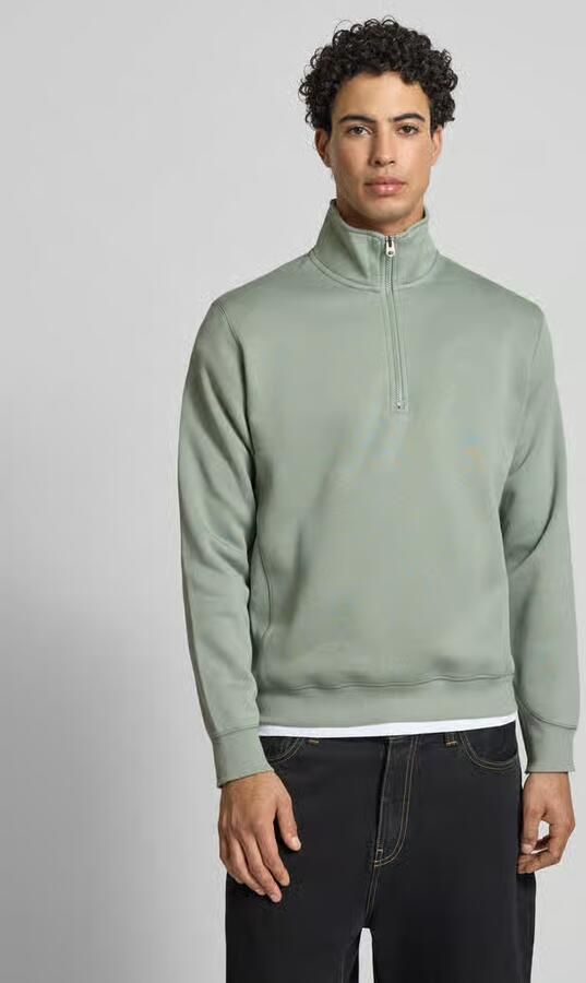G-Star RAW Premium Core Half Zip Sweater Lichtblauw Heren - Foto 3