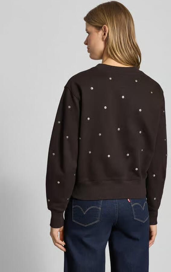 G-Star RAW Heritage Hardware Loose Sweater Bruin Dames