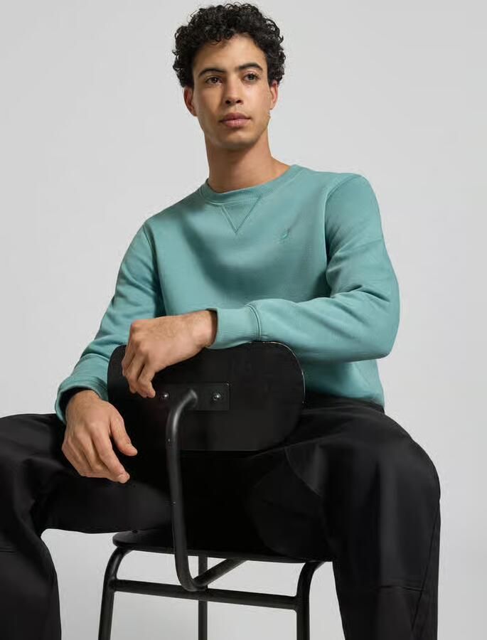 G-Star Raw Sweatshirt met ronde hals en labelstitching - Foto 2