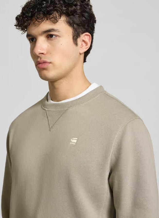 G-Star Raw Sweatshirt met logostitching model 'Premium' - Foto 2
