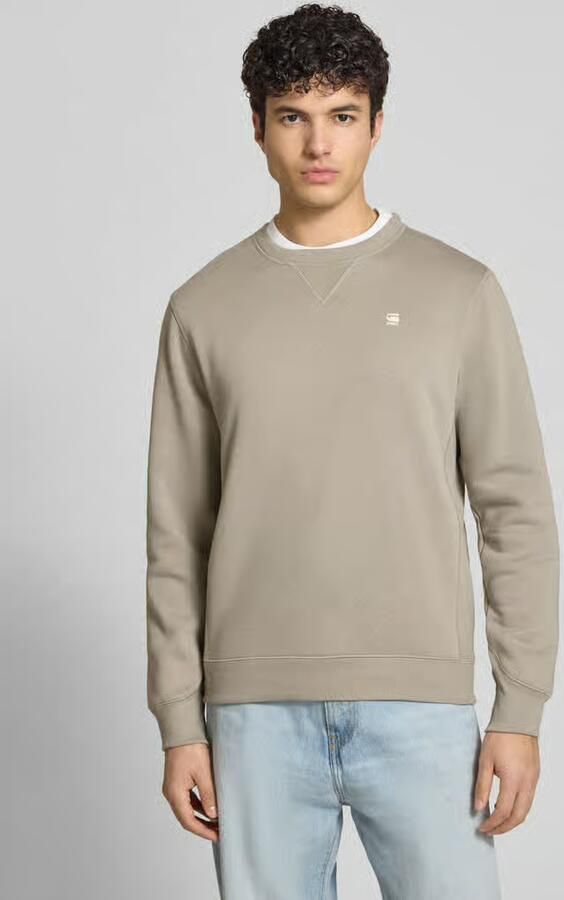 G-Star Raw Sweatshirt met logostitching model 'Premium' - Foto 9