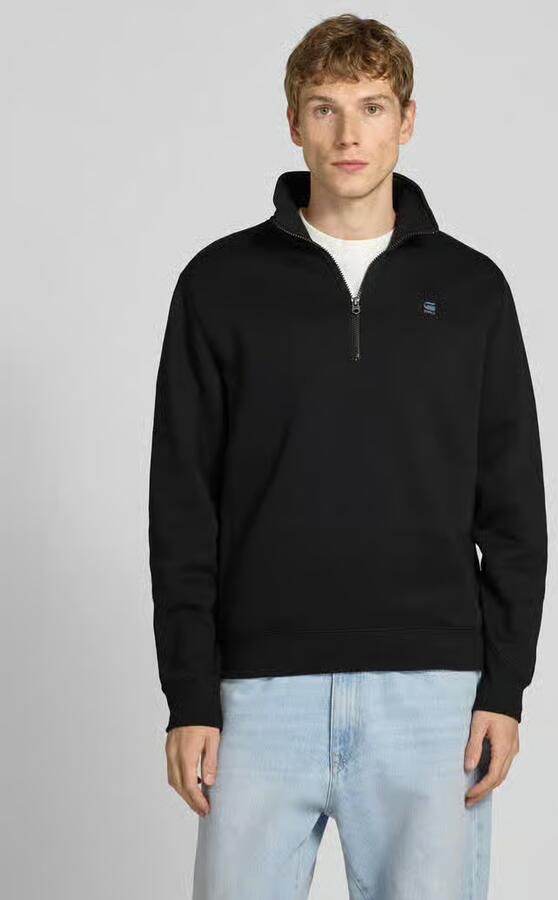 G-Star Raw Sweatshirt met schipperskraag en logostitching - Foto 14