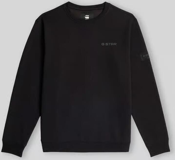 G-Star Raw Regular Fit sweatshirt met ton-sur-ton logodetails