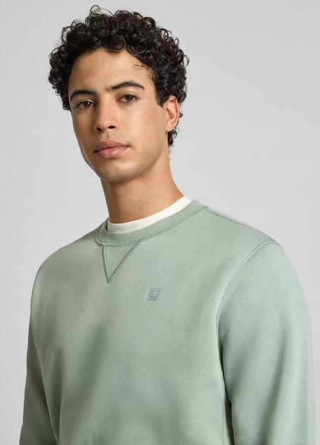 G-Star RAW Sweatshirt Premium Core Pacior Sweat met rib-inzetten aan de zijkanten - Foto 8