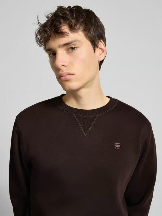 G-Star Raw Sweatshirt van katoenmix model 'Premium Core' - Foto 2