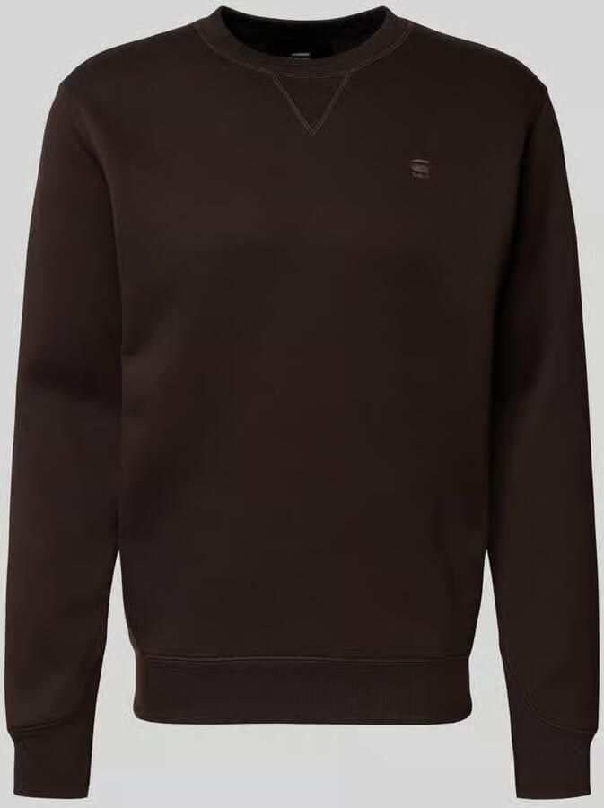 G-Star Raw Sweatshirt van katoenmix model 'Premium Core'