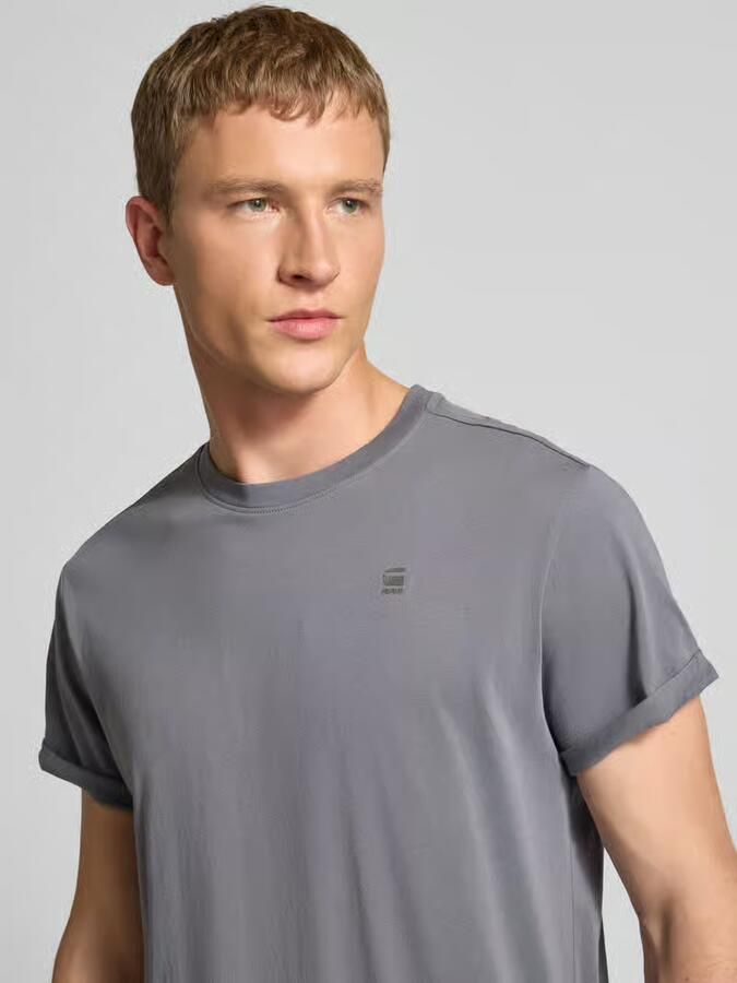 G-Star RAW T-shirt Lash met kleine logo stitching - Foto 7