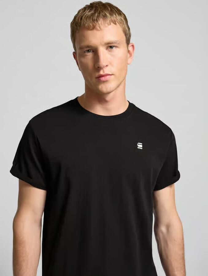 G-STAR RAW Heren Polo's & T-shirts Lash R T S s Zwart - Foto 16