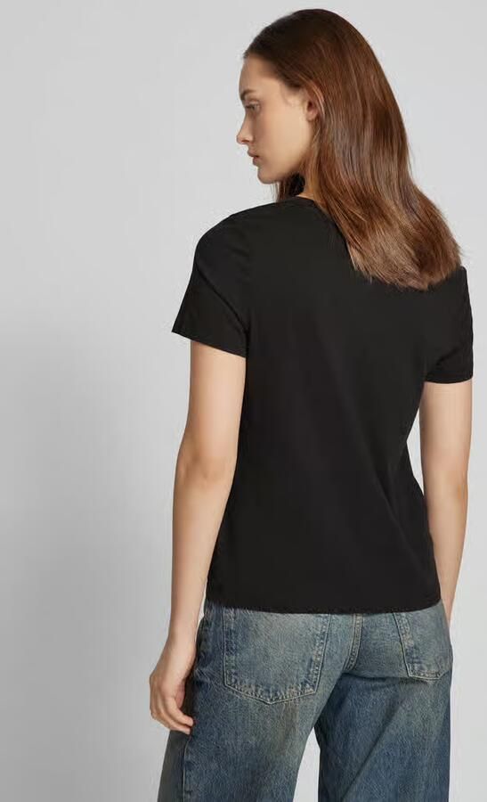 G-Star RAW T-shirt G-Script Shiny R met ton-in-ton opdruk