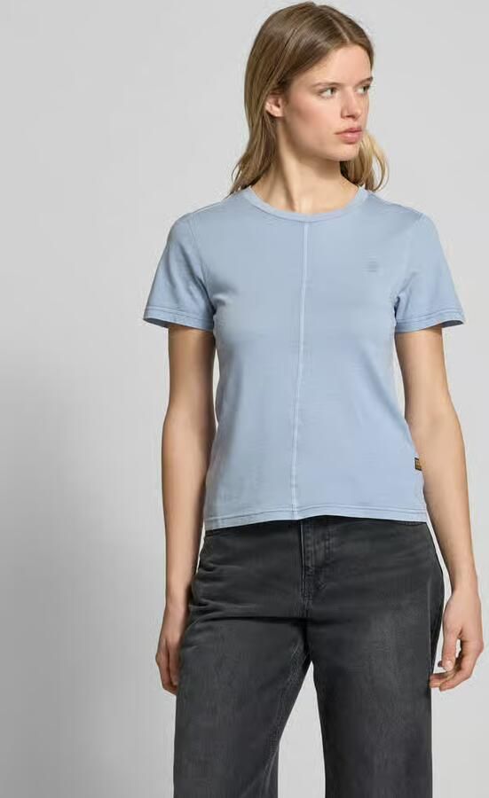G-Star RAW Overdyed Front Seam Top Lichtblauw Dames - Foto 11
