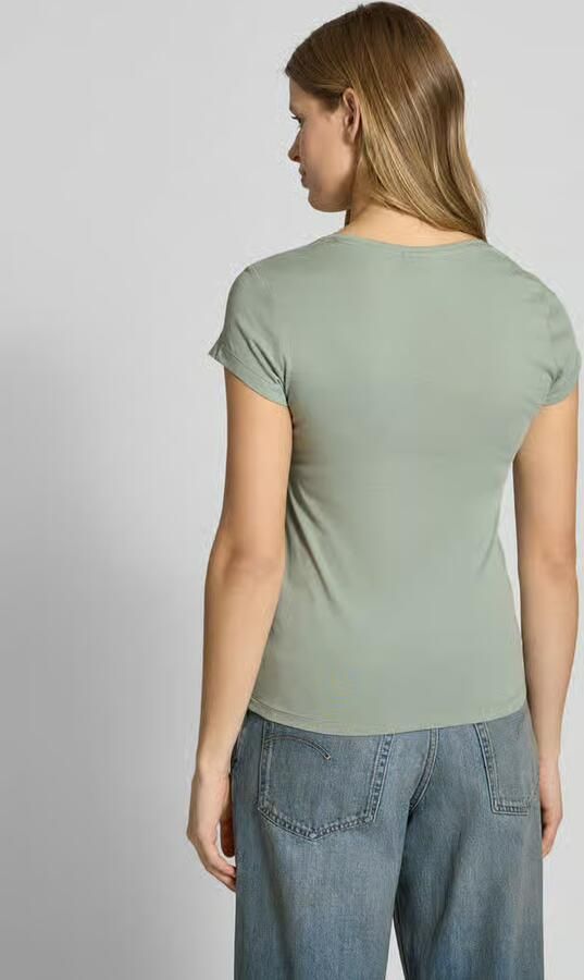G-Star RAW Eyben Slim 2.0 V-Hals Top Lichtblauw Dames