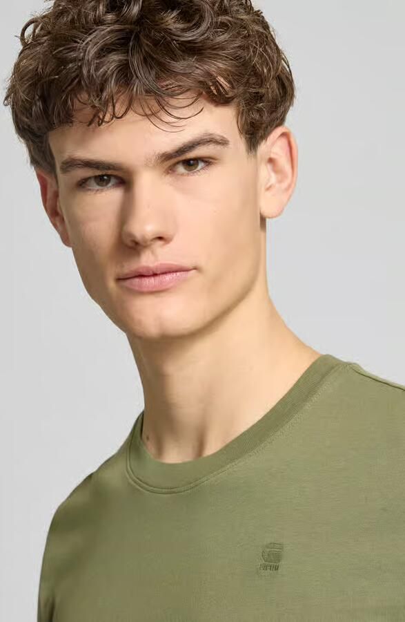 G-Star RAW Base-S T-Shirt Groen Heren - Foto 2