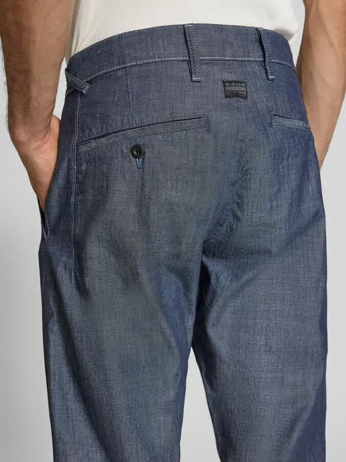 G-Star RAW Morry Tapered Denim Chino Donkerblauw Heren