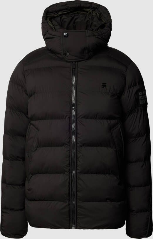 G-Star Raw Gewatteerd jack met labeldetails model 'Whistler'