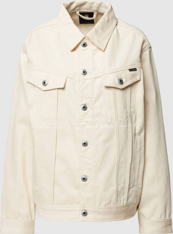 G-Star RAW Oversized Jack Western Evergreen Wit Dames