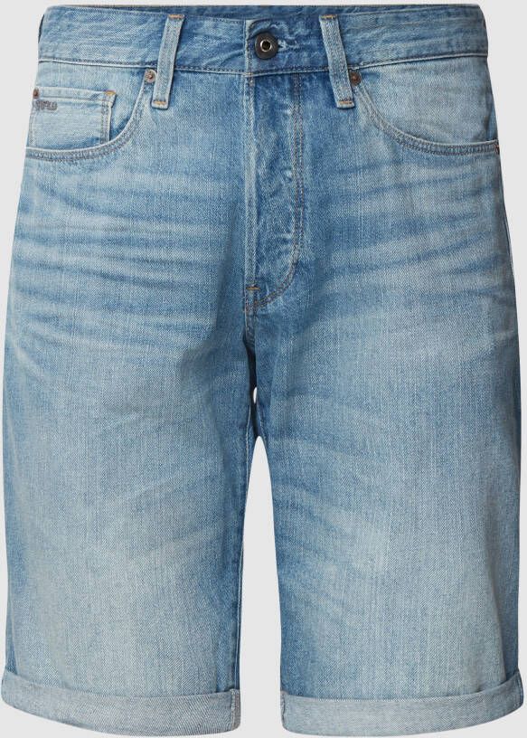 G-Star Raw Jeansbermuda met labelpatch