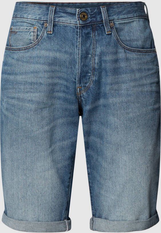 G-Star Raw Jeansbermuda met labelpatch