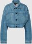 G-Star RAW Denim Jack Cropped Midden blauw Dames - Thumbnail 1