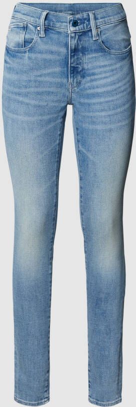 G-Star Raw Skinny fit jeans met labeldetails