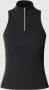 G-Star RAW Cycling Ultra Slim Top Met Rits Zwart Dames - Thumbnail 1