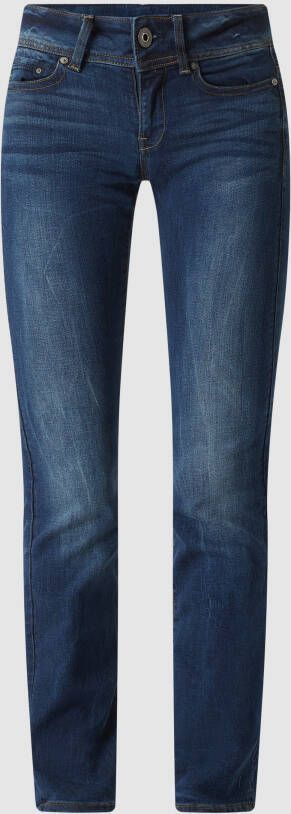 G-Star Raw Straight fit jeans met stretch model 'Midge'