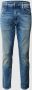 G-Star Raw Lichtblauwe Straight Leg Jeans 3301 Regular Tapered - Thumbnail 5